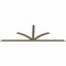 Ekena Millwork Richland Smooth Timber Gable Bracket, Douglas Fir, 108"W x 36"H x 1 1/2"D x 3 1/2"F, 8/12 Pitch GBW108X36X0204RIC00SDF - alternate 4